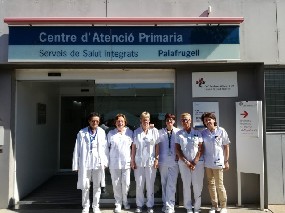 6 dels 12 treballadors que porten 20 anys treballant a l'ABS Palafrugell